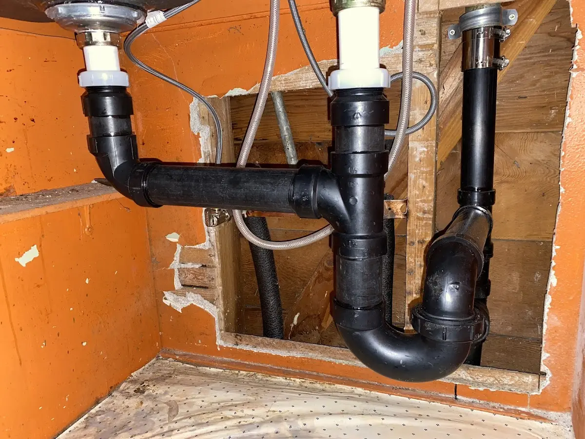 Professional Pipe Bursting equipment and tools on the job in Camano